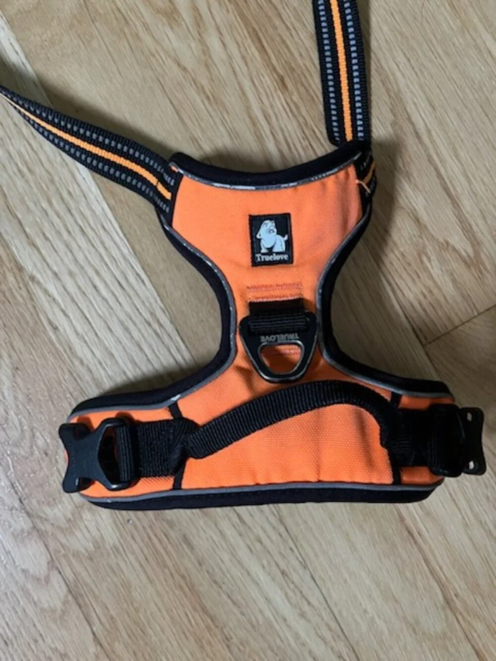 TrueLoveReflective Harness for Large Size Dog Plus 2 Dog Car Safety Seat Belts